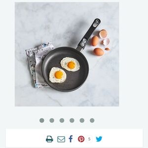 The Pampered 8 Inch Chef Gray Non-Stick Skillet